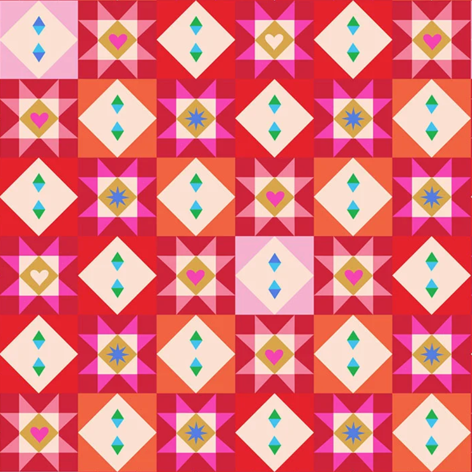 Fizzy Pop Prints Thread and Ink Design Home for Christmas HOME1055 Festive Tiles