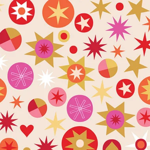 Fizzy Pop Prints Thread and Ink Design Home for Christmas HOME1057 Starlight