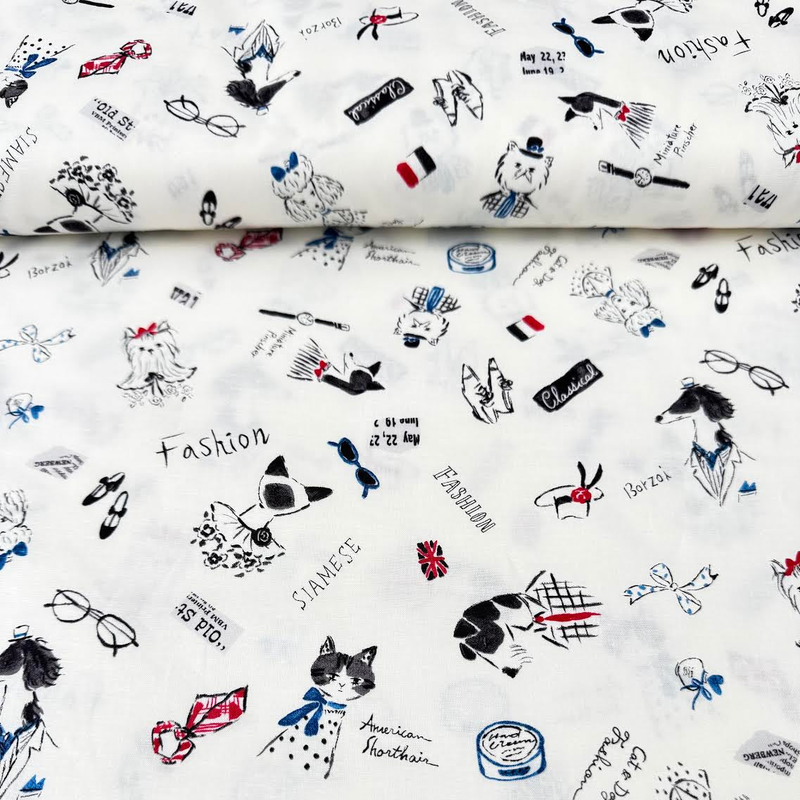 French Memorabilia Yuwa Fabrics Japanese Import SK829979D