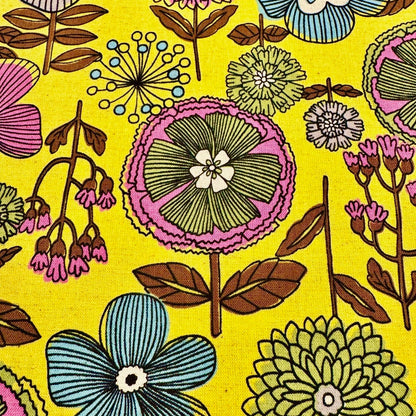 Fuwari Japanese Import Scandinavian Floral Canvas AS7800R-1