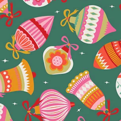 Geetanjali Behera Thread and Ink Design Studio Deck the Halls Baubles DECK1065