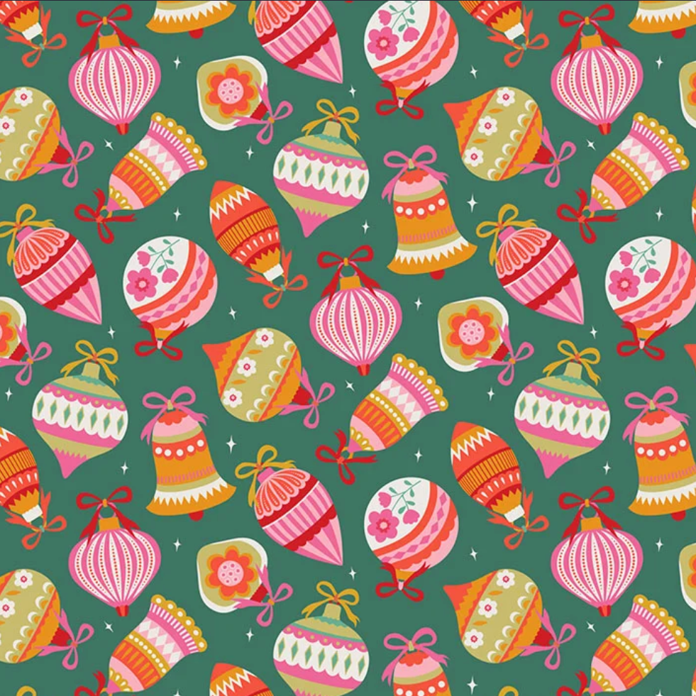 Geetanjali Behera Thread and Ink Design Studio Deck the Halls Baubles DECK1065