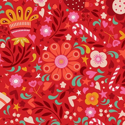 Geetanjali Behera Thread and Ink Design Studio Deck the Halls Candy Carnival DECK1066