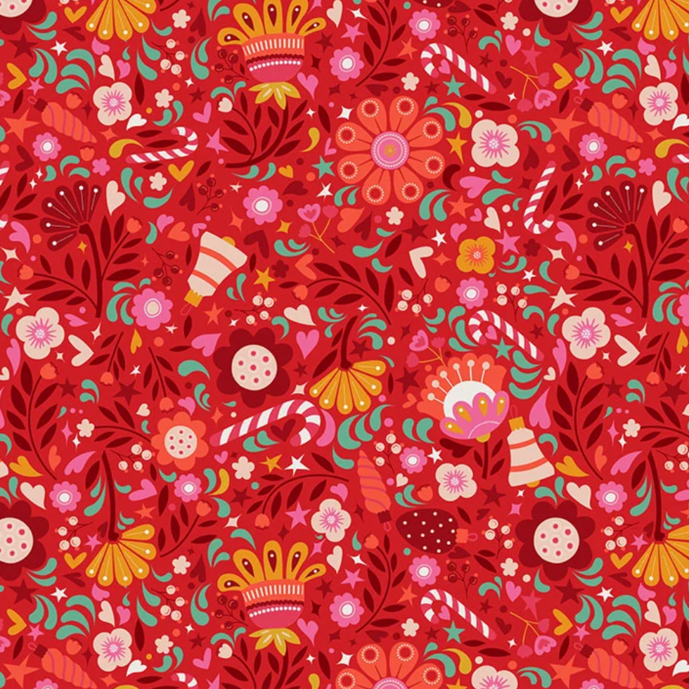 Geetanjali Behera Thread and Ink Design Studio Deck the Halls Candy Carnival DECK1066