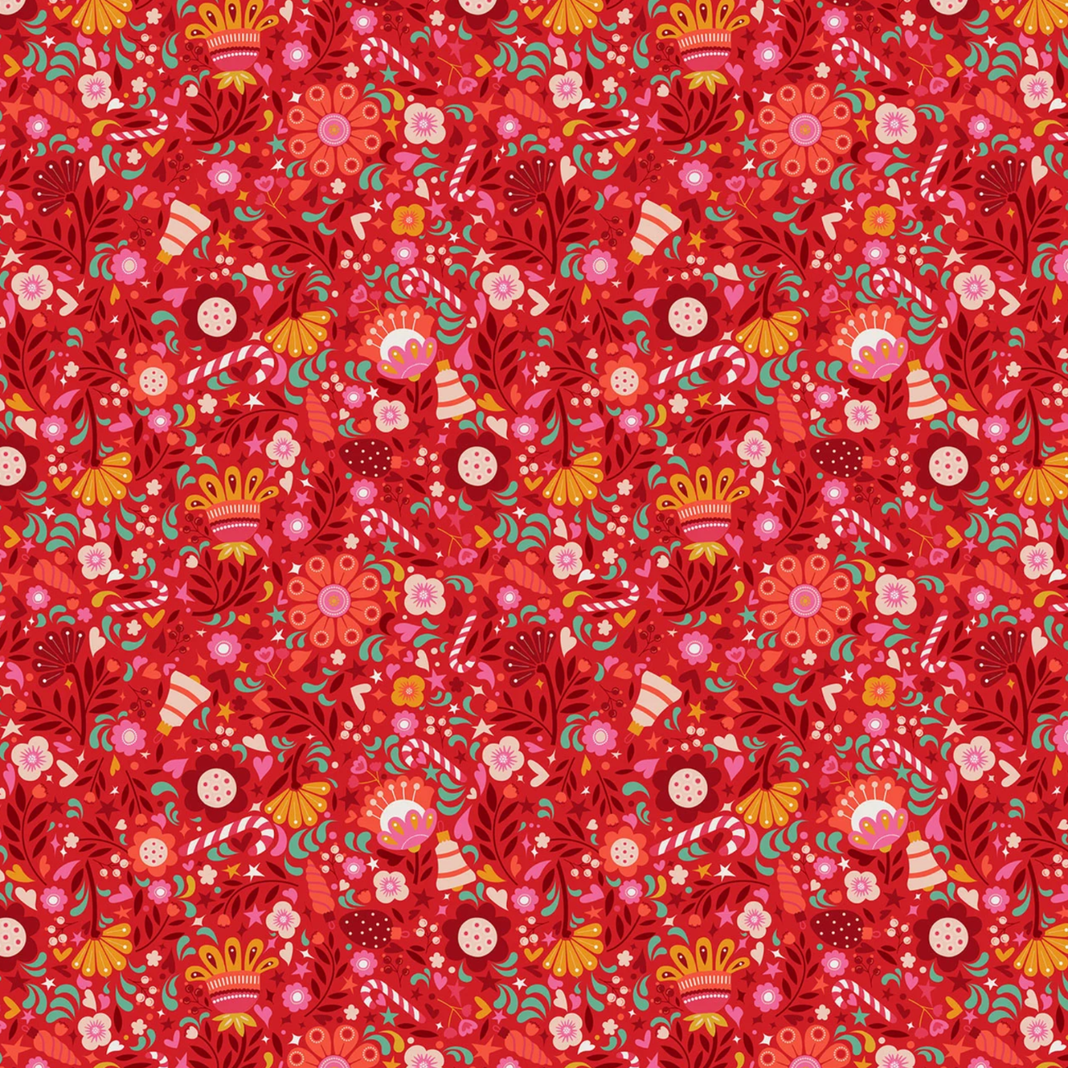 Geetanjali Behera Thread and Ink Design Studio Deck the Halls Candy Carnival DECK1066