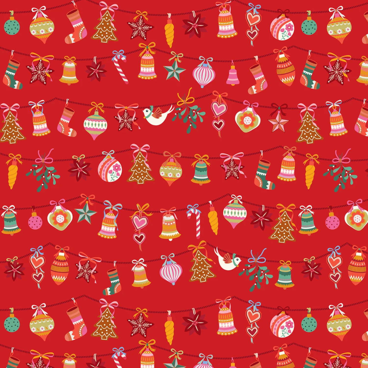 Geetanjali Behera Thread and Ink Design Studio Deck the Halls Garlands DECK1064