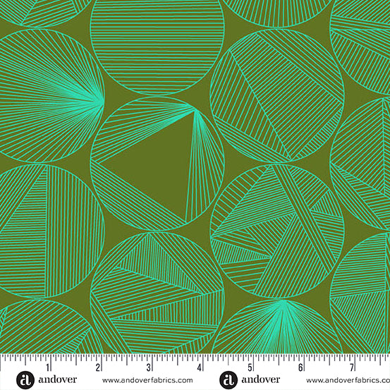 Giucy Giuce Andover Fabrics 40 Petri A-1398-V Turtle Power