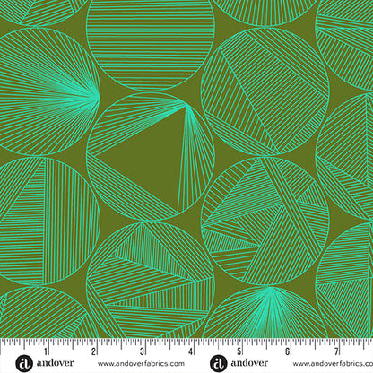 Giucy Giuce Andover Fabrics 40 Petri A-1398-V Turtle Power