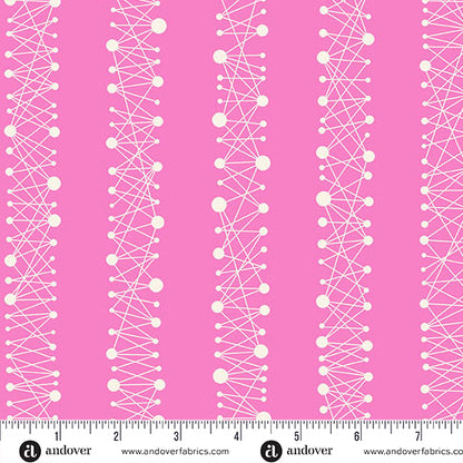 Giucy Giuce Andover Fabrics 40 Super String Theory A-1391-E Pink Panther