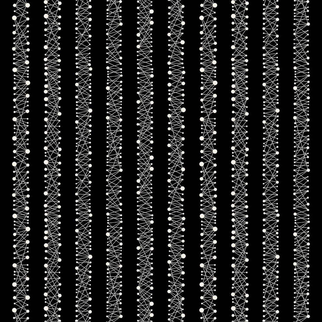 Giucy Giuce Andover Fabrics 40 Super String Theory A-1391-K Beetlegiuce