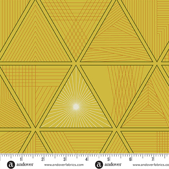 Giucy Giuce Andover Fabrics 40 Triangula A-1391-Y April