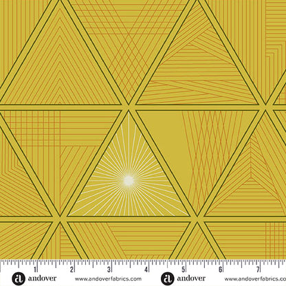 Giucy Giuce Andover Fabrics 40 Triangula A-1391-Y April