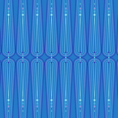 Giucy Giuce Andover Fabrics Century Prints Deco Frost Icicles Ice CS-1110-LB