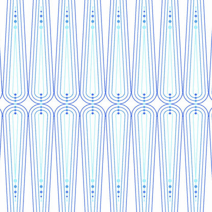 Giucy Giuce Andover Fabrics Century Prints Deco Frost Icicles Winter CS-1110-L