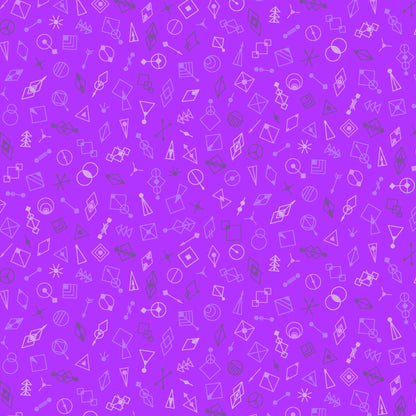 Giucy Giuce Andover Fabrics Century Prints Deco Glo 2 Glitter Elderberry CS-787-P