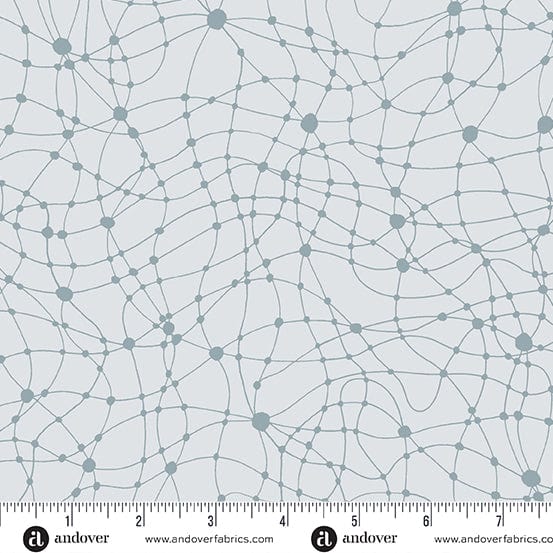 Giucy Giuce Andover Fabrics Ink Flow Diatomite A-914-CL