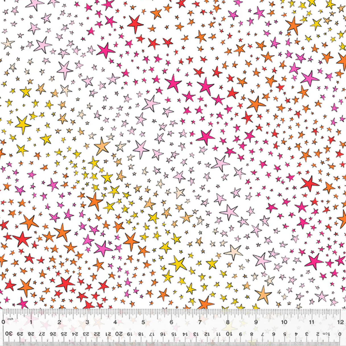 Heather Givens Windham Fabrics Pen Pals Stardust Twilight 54236-11