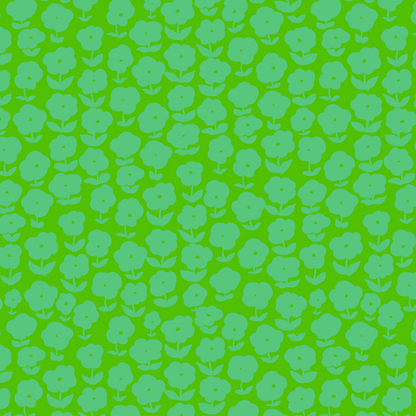 Heather Ross Ruby and Bee Blenders Puffy Daisy Pasture Windham