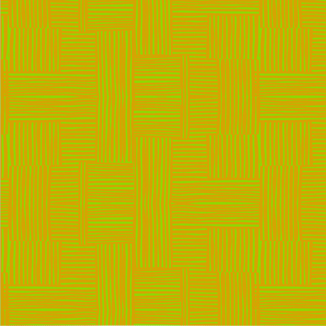 Heather Ross Ruby and Bee Blenders Woven Avocado Turmeric Windham 