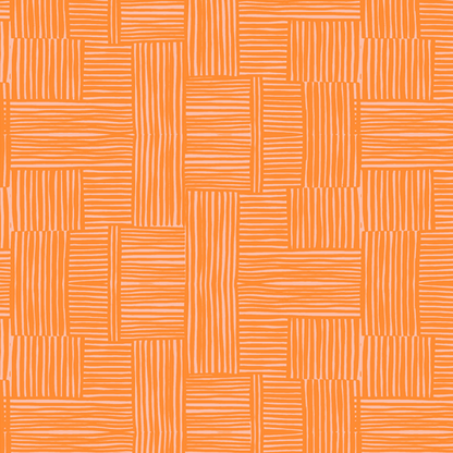 Heather Ross Ruby and Bee Blenders Woven Creamsicle Blush Windham 