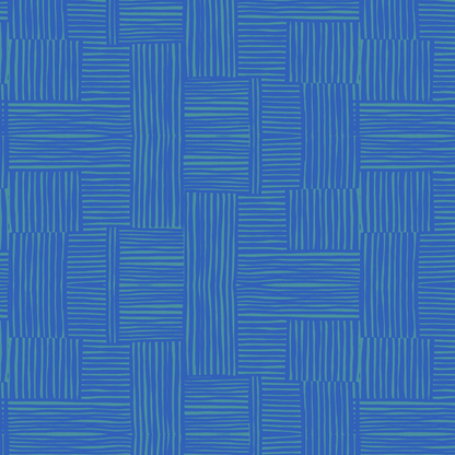 Heather Ross Ruby and Bee Blenders Woven Pool Majorelle Windham