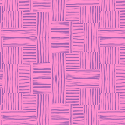 Heather Ross Ruby and Bee Blenders Woven Vervain Salvia Windham