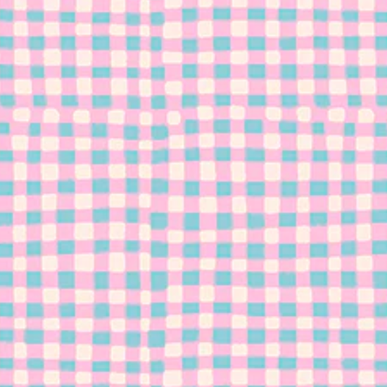 Heather Ross Windham Fabrics Country Mouse Checkers Lilac 53476-6