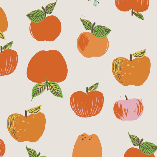 Heather Ross Windham Fabrics Heather Ross Favorites Apples 43483D-2Red