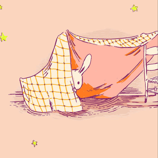 Heather Ross Windham Fabrics Heather Ross Favorites Quilt Tent 53242D-3Blush