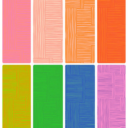 Heather Ross Windham Fabrics Ruby and Bee Blenders Woven Fat Quarter Bundle