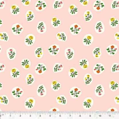 Heather Ross Windham Fabrics Studio Edit Bouquet Blush 40930D-4