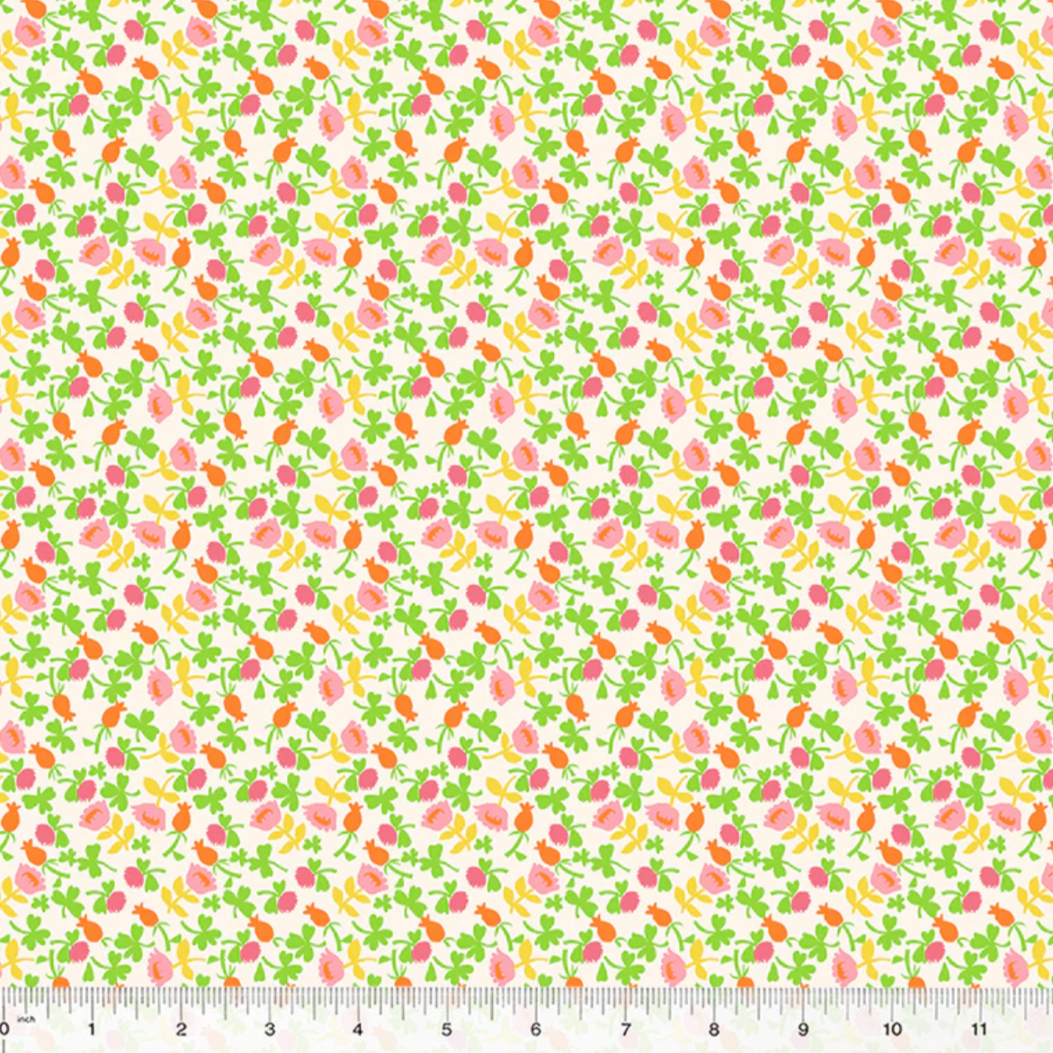 Heather Ross Windham Fabrics Studio Edit Calico Pink 37027D-6