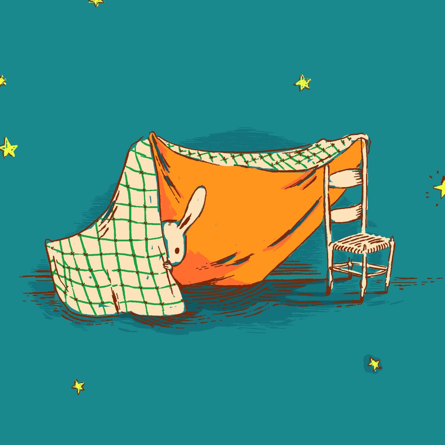 Heather_Ross_Windham_Lucky Rabbit Quilt Tent Aqua 53242-5