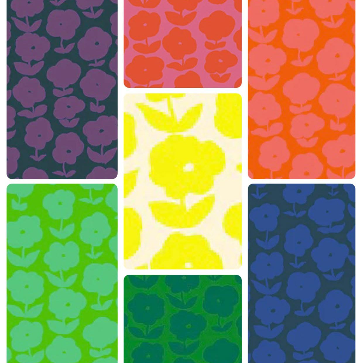 Heather_Ross_Windham_Ruby_and_Bee_Blenders_Puffy_Daisy_Fat_Quarter_Bundle