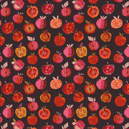 Helen Black Thread and Ink Design Studio Fine Folk Apple Picking FOLK1117