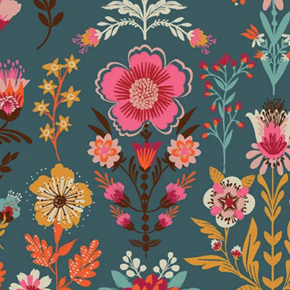 Helen Black Thread and Ink Design Studio Fine Folk Country Blooms FOLK1116