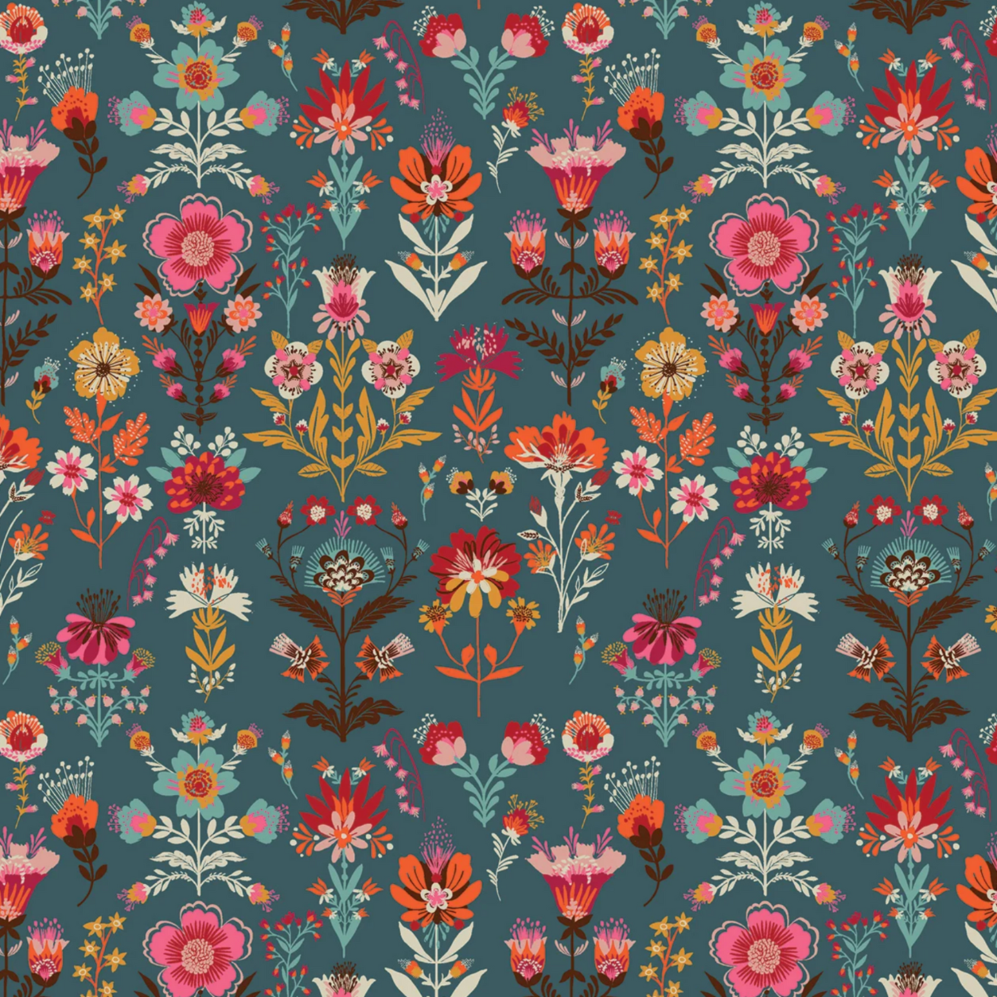 Helen Black Thread and Ink Design Studio Fine Folk Country Blooms FOLK1116