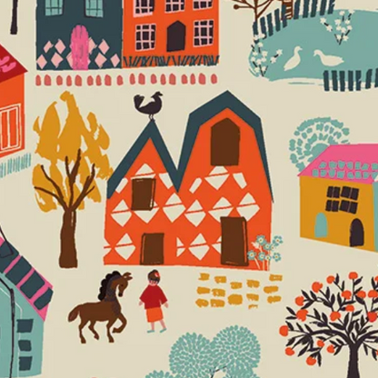 Helen Black Thread and Ink Design Studio Fine Folk Little Village FOLK1111