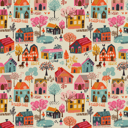 Helen Black Thread and Ink Design Studio Fine Folk Little Village FOLK1111