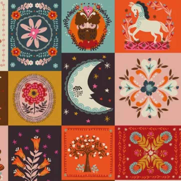 Helen Black Thread and Ink Design Studio Fine Folk Quilted Folk FOLK1122