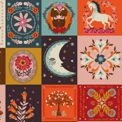 Helen Black Thread and Ink Design Studio Fine Folk Quilted Folk FOLK1122