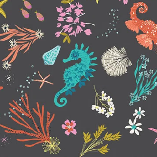 Helen Black Thread and Ink Design Studio Siren Seas Seahorse Serenade SSEA1026