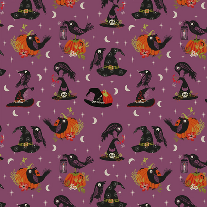 Helen Black Thread and Ink Designs Hocus Pocus Beaks and Brims HPOC1074