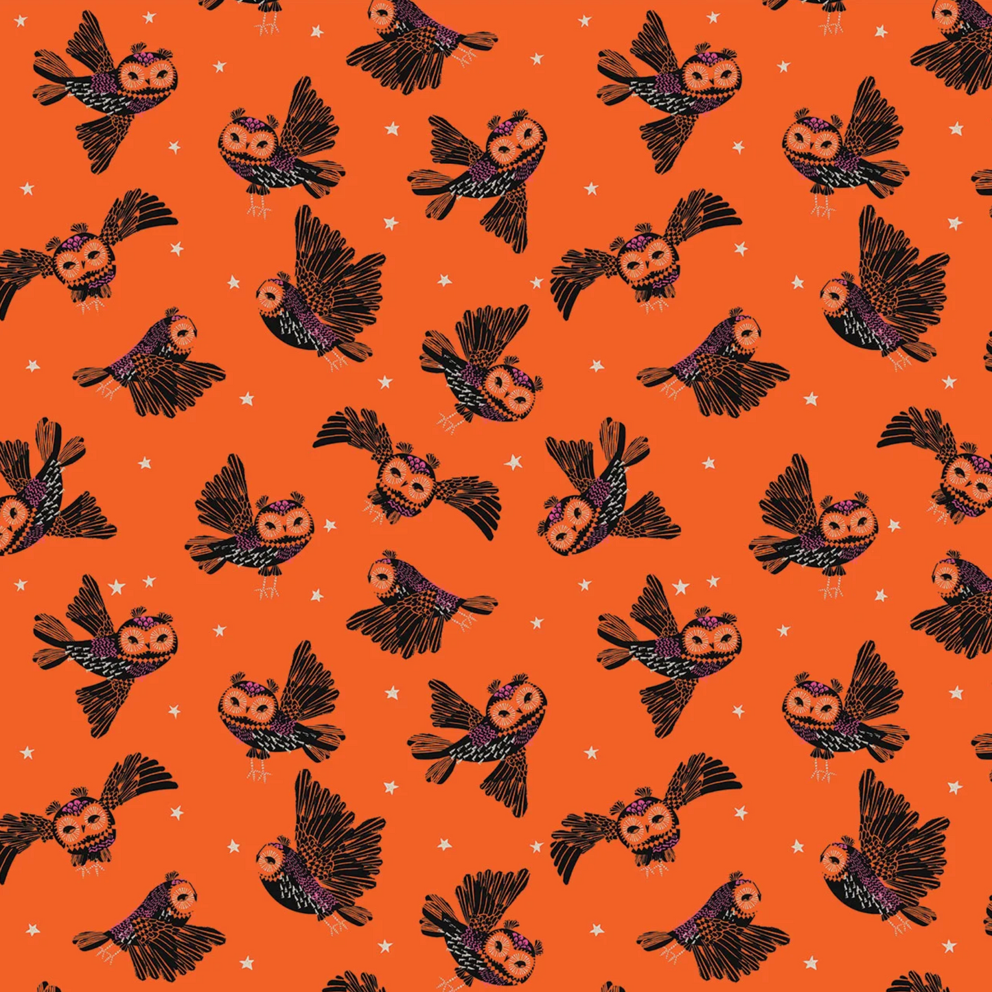 Helen Black Thread and Ink Designs Hocus Pocus Haunted Hoots HPOC1076