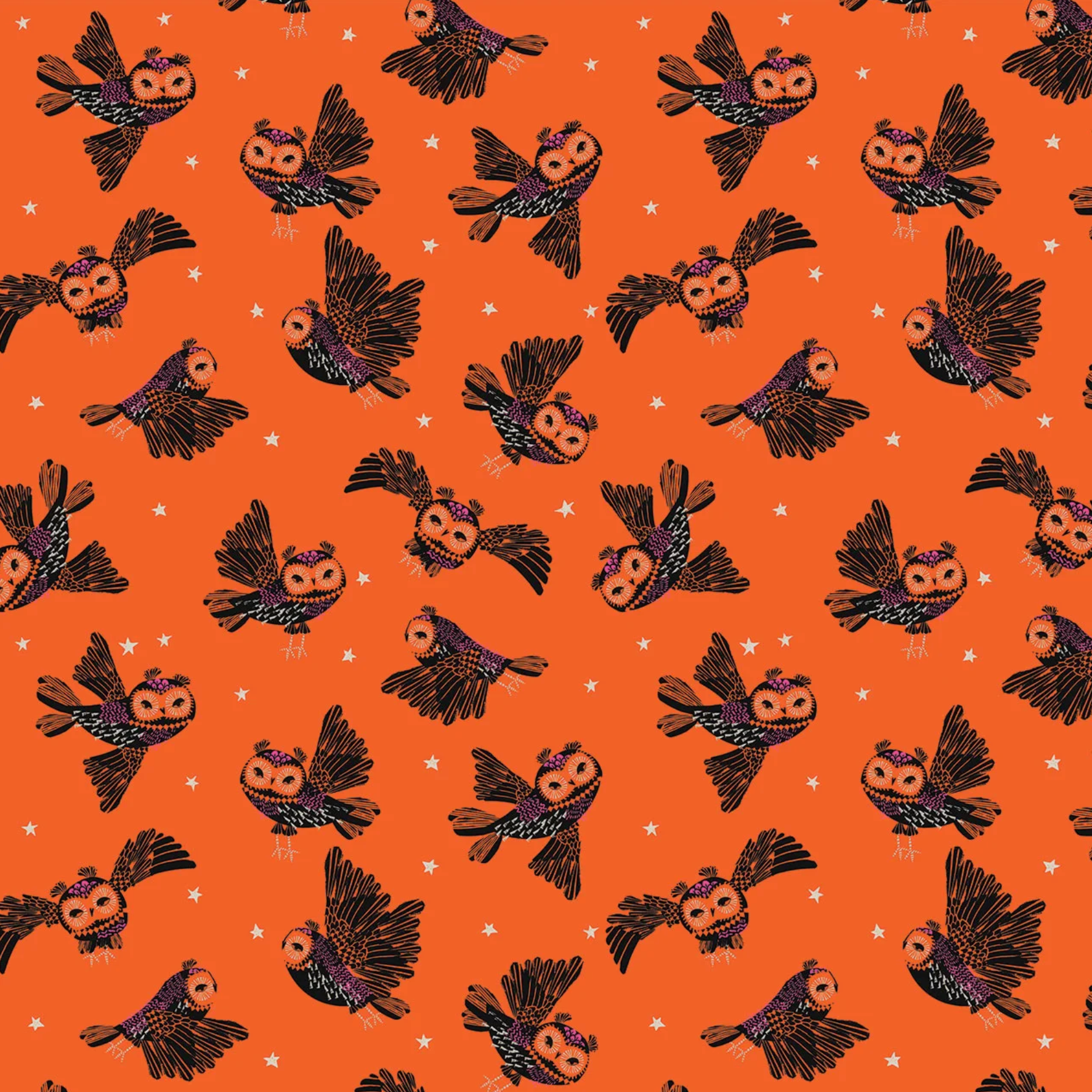 Helen Black Thread and Ink Designs Hocus Pocus Haunted Hoots HPOC1076