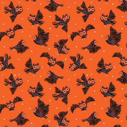 Helen Black Thread and Ink Designs Hocus Pocus Haunted Hoots HPOC1076
