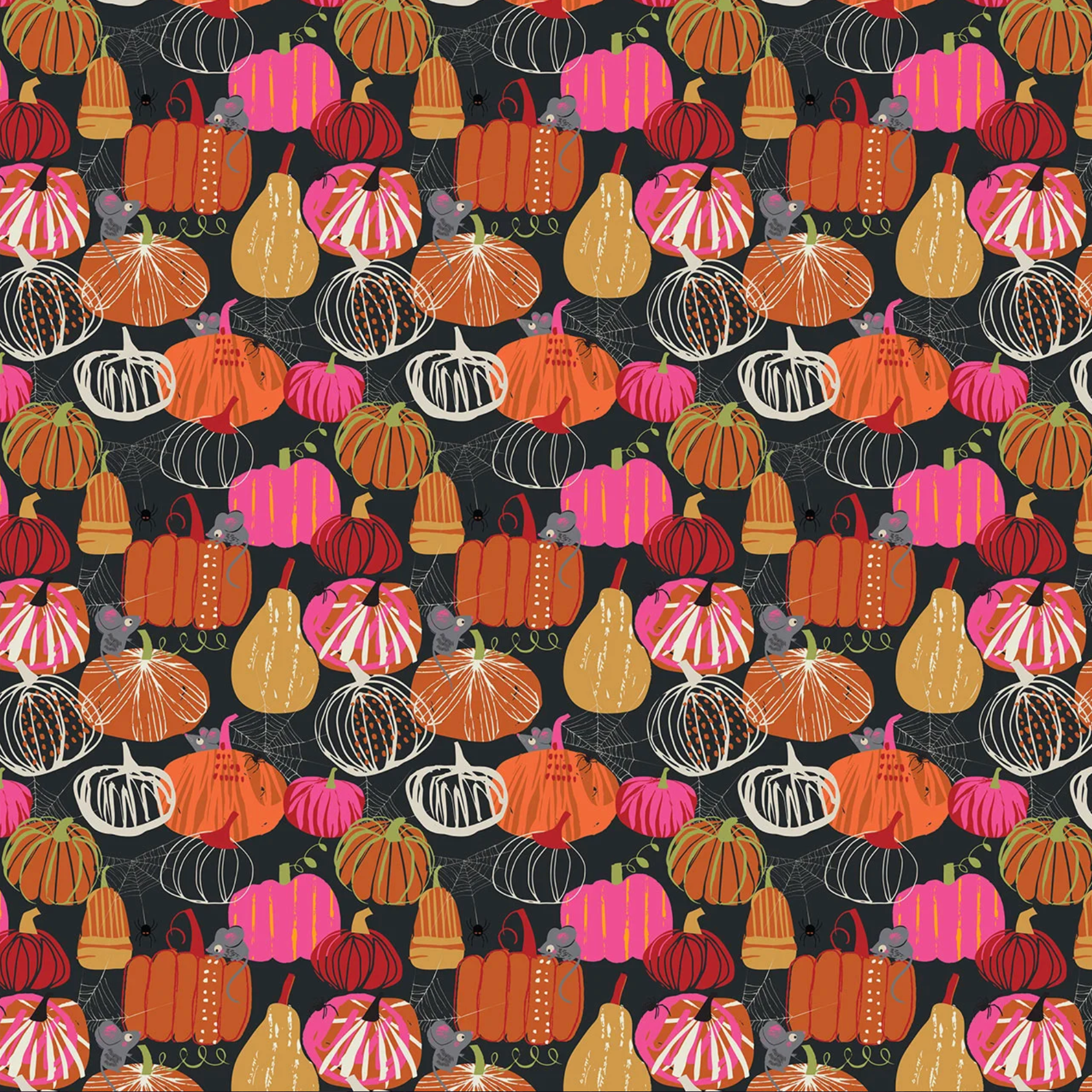Helen Black Thread and Ink Designs Hocus Pocus Pumpkin Patch HPOC1077