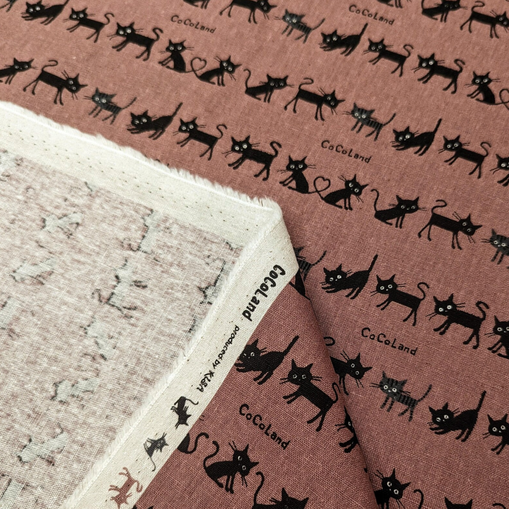 Hishiei CoCoLand Mini Cats Canvas Blush CO-10016-1B