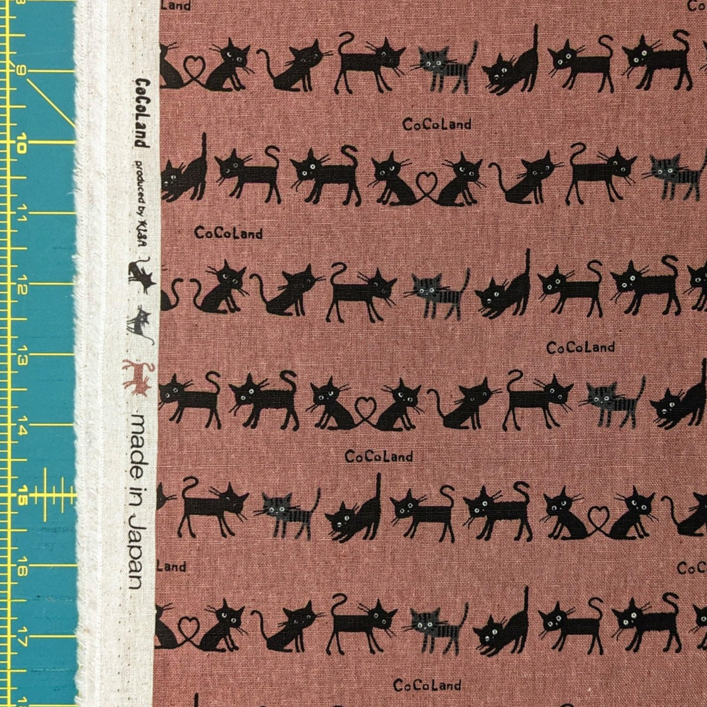 Hishiei CoCoLand Mini Cats Canvas Blush CO-10016-1B