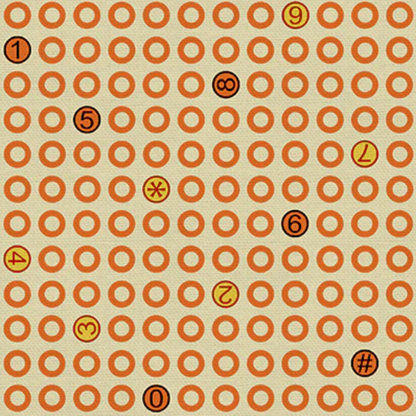 Hoodie Crescent Paintbrush Studio Fabrics Ring Ring Dots Yellow 12000044